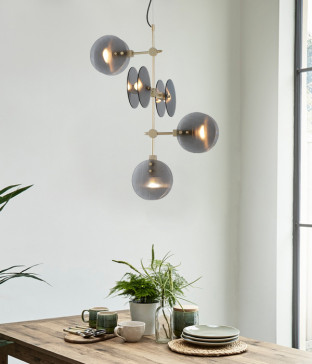 하리오 5등 인테리어 펜던트조명, 식탁전등, LED식탁등