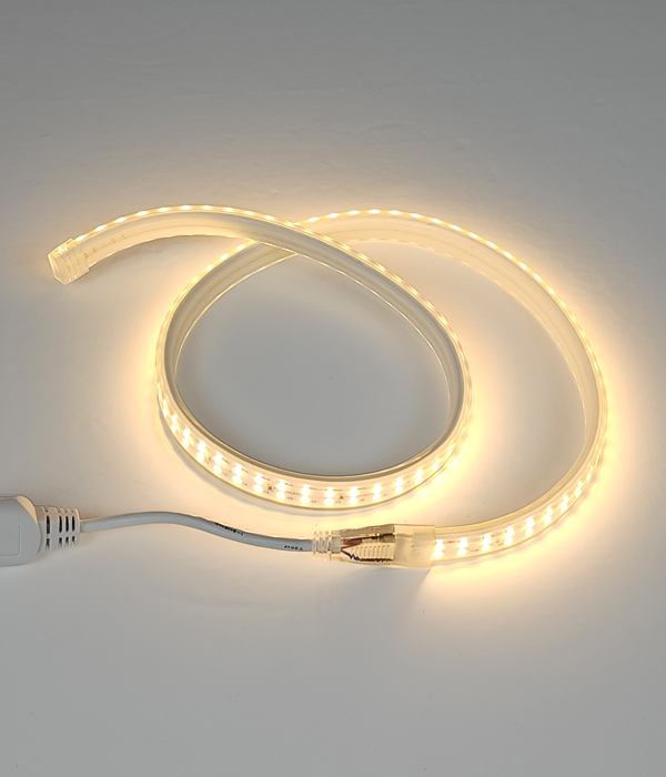 셀린 더블사각벨트 줄조명 무드등 방수조명 라인등 50M 전구색