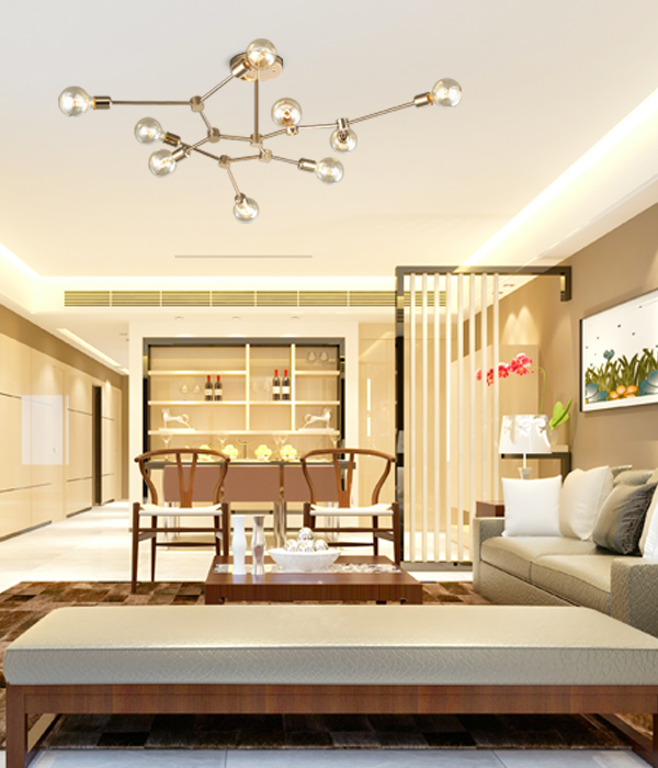 제니스 9등 LED거실등 거실전등