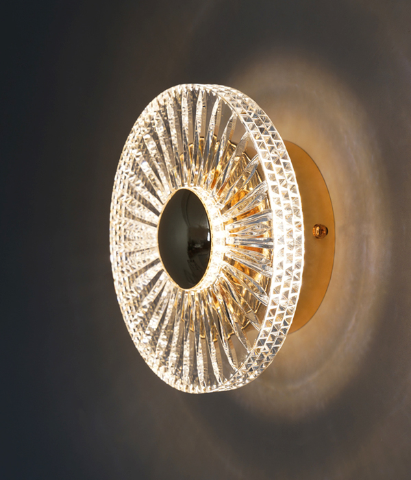 유티 크리스탈벽등 벽무드등 LED5W