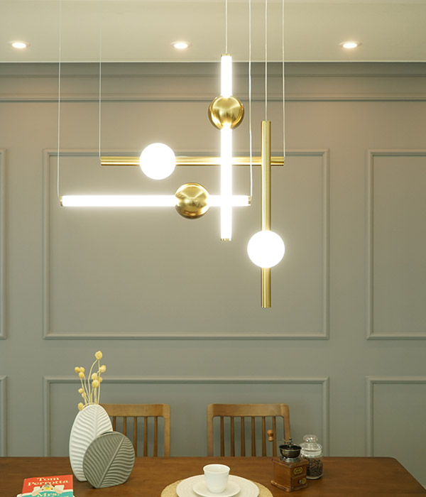 칼리버 4등 주방식탁등 펜던트등 60W