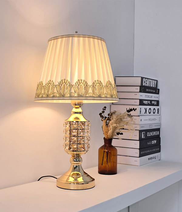 아치 침실스탠드 패브릭 단스탠드 (골드, 크롬)