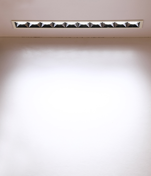 티탄 사각 멀티 매입등 5구, 10구, 15구 빔각도 30